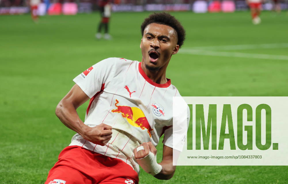 RB Leipzig - Frankfurt Bundesliga Leipzig, 10.10.2026, Red Bull Arena, Fußball, 1.Bundesliga, 5.Spieltag , RB Leipzig vs. SG Eintracht Frankfurt , Im Bild: Tor für RB Leipzig. Tidiam Gomis (27, RB Leipzig) trifft zum 6:0 und jubelt. , Nur zur redaktionellen Nutzung. Only editorial use. , DFL DFB regulations prohibit any use of photographs as image sequences and or quasi-video. ,