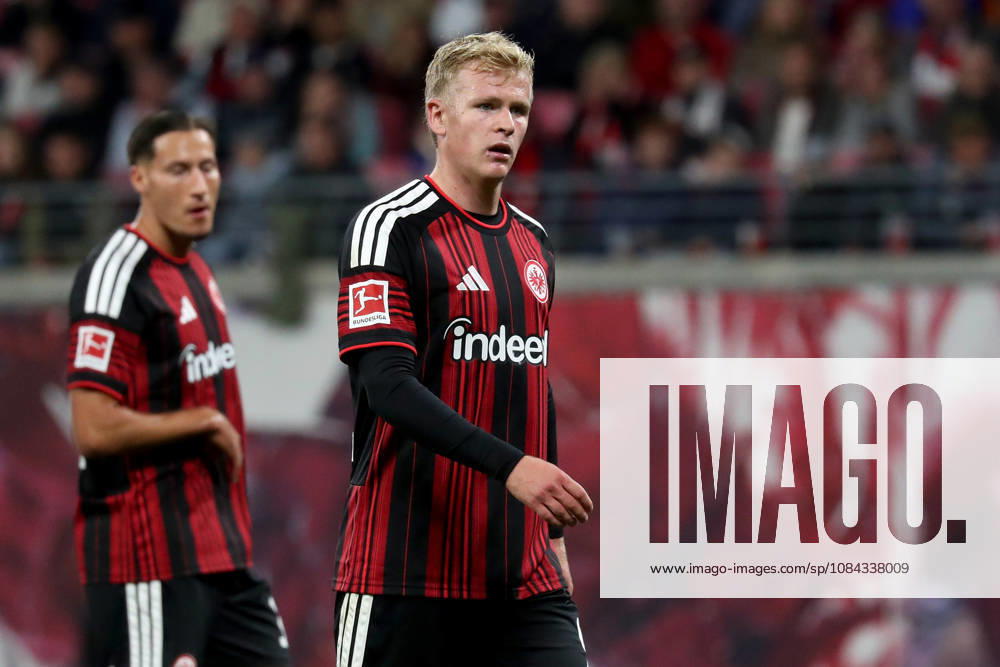 Fussball 1.Bundesliga, RB Leipzig - Eintracht Frankfurt v.l. Jonathan Jonny Burkardt (Eintracht Frankfurt) Enttäuscht, traurig, frustriert, ratlos, Leipzig