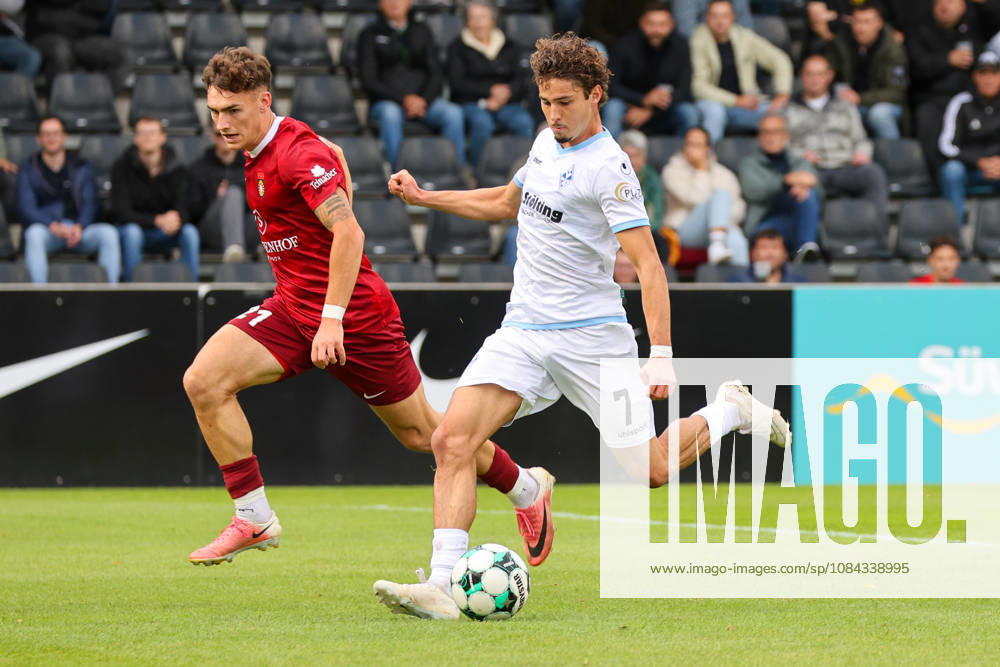 Lovis Bierschenk (SV Waldhof Mannheim, 7), Torschütze zum 1:1 Fussball: 3. Liga, 8. Spieltag, SG Sonnenhof Großaspach vs. SV Waldhof Mannheim am 10.10.2026 in Aspach-Großaspach (WIRmachenDRUCK Arena), Deutschland Aspach-Großaspach WIRmachenDRUCK Arena Deutschland