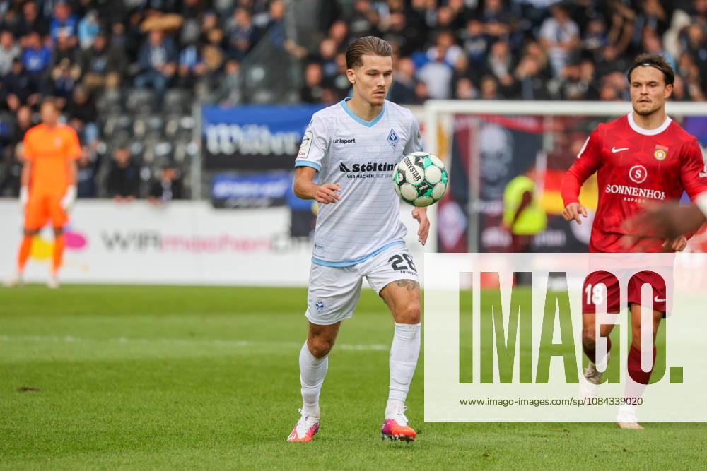 Diego Michel (SV Waldhof Mannheim, 28) Fussball: 3. Liga, 8. Spieltag, SG Sonnenhof Großaspach vs. SV Waldhof Mannheim am 10.10.2026 in Aspach-Großaspach (WIRmachenDRUCK Arena), Deutschland Aspach-Großaspach WIRmachenDRUCK Arena Deutschland