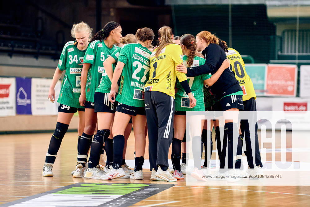 Fuechse Berlin jubeln ueber Unentschieden, GER, 2. Handball - Bundesliga Frauen, Fuechse Berlin vs. SG Nuertingen-Zizishausen, Saison 2026 27, 5. Spieltag, 10.10.2026 GER, 2. Handball - Bundesliga Frauen, Fuechse Berlin vs. SG Nuertingen-Zizishausen, Saison 2026 27, 5. Spieltag, 10.10.2026 Berlin