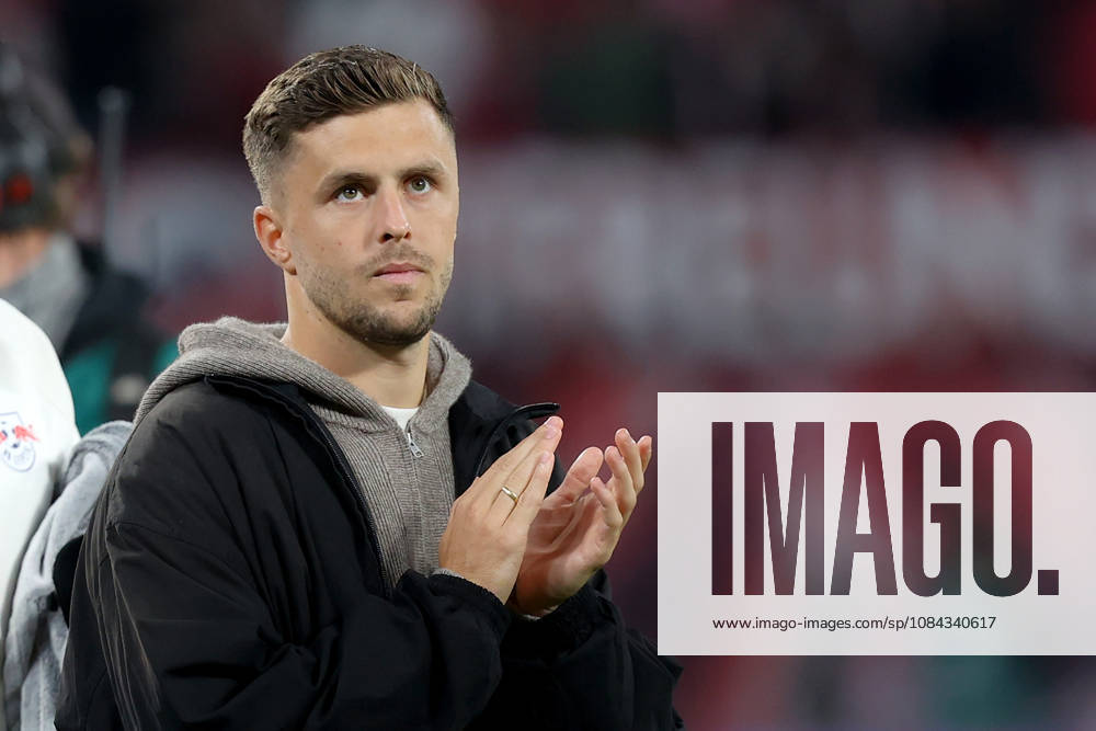 Fussball 1.Bundesliga, RB Leipzig - Eintracht Frankfurt v.l. Christoph Baumgartner (RB Leipzig) Leipzig