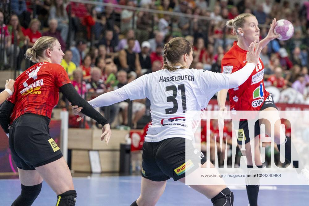 Alsco Handball Bundesliga Frauen, Saison 2026 2027 SV Union Halle-Neustadt vs.BSV Sachsen Zwickau Halle, Deutschland 09.September 2026: Im Bild: Halle Saale SWH Arena Sachsen-Anhalt Deutschland