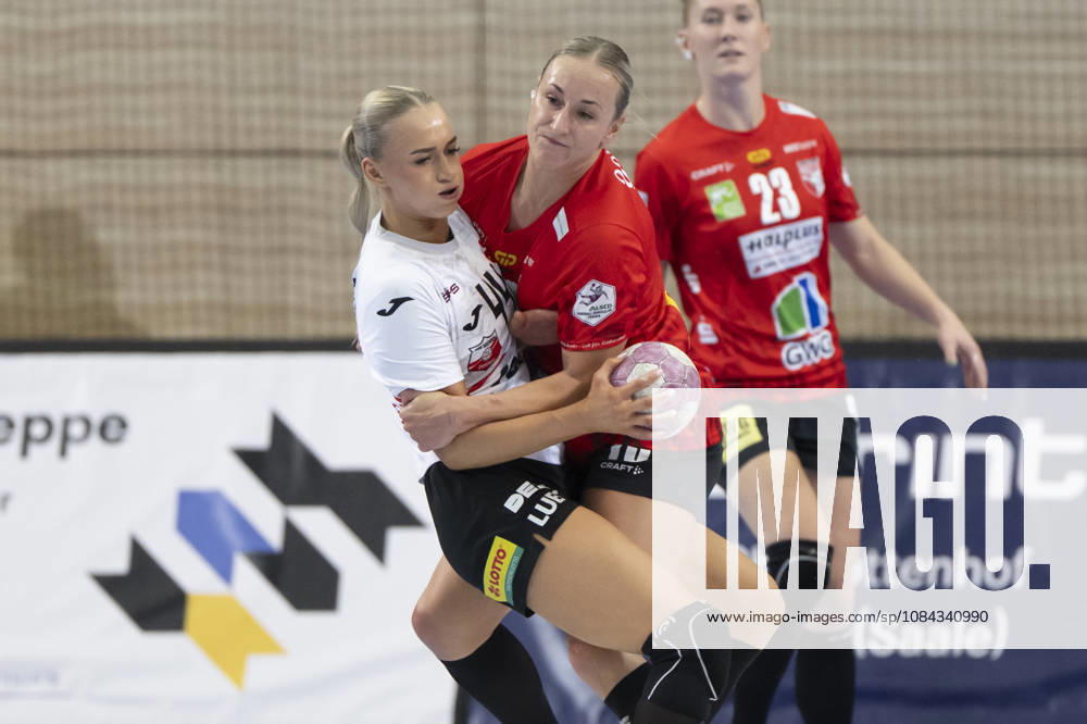 Alsco Handball Bundesliga Frauen, Saison 2026 2027 SV Union Halle-Neustadt vs.BSV Sachsen Zwickau Halle, Deutschland 09.September 2026: Im Bild: Halle Saale SWH Arena Sachsen-Anhalt Deutschland