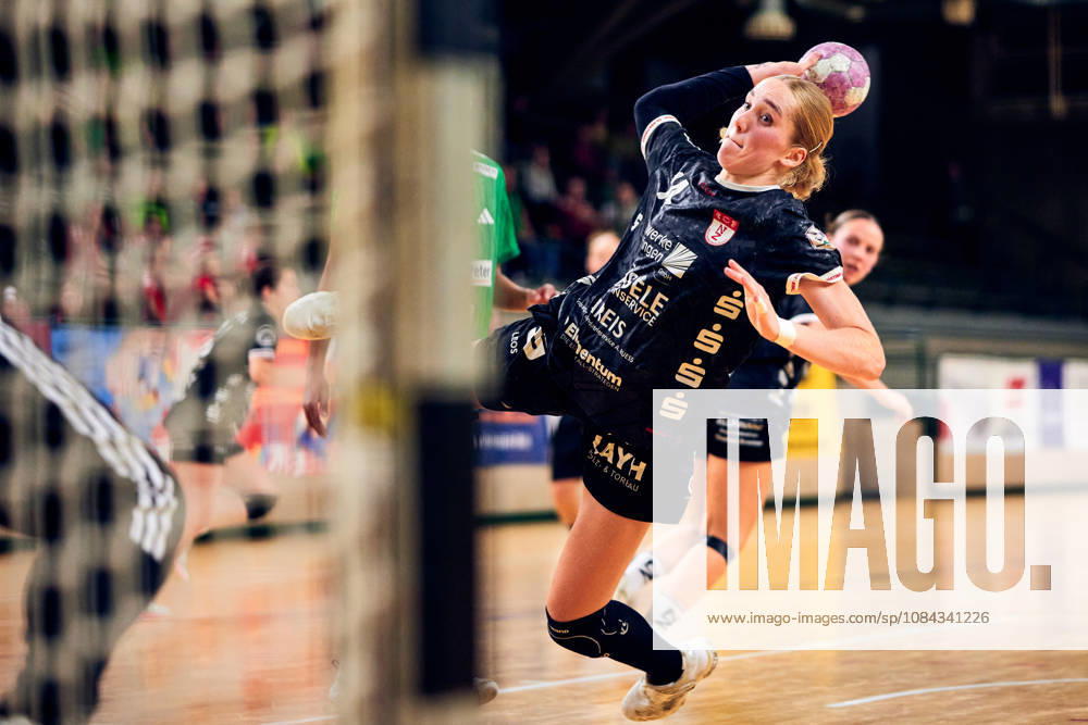 Nora Erhardt (SG Nuertingen-Zizishausen, 14), GER, 2. Handball - Bundesliga Frauen, Fuechse Berlin vs. SG Nuertingen-Zizishausen, Saison 2026 27, 5. Spieltag, 10.10.2026 GER, 2. Handball - Bundesliga Frauen, Fuechse Berlin vs. SG Nuertingen-Zizishausen, Saison 2026 27, 5. Spieltag, 10.10.2026 Berlin
