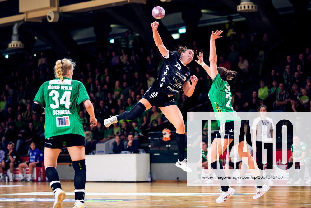 Leonie Dreizler (SG Nuertingen-Zizishausen, 23), GER, 2. Handball - Bundesliga Frauen, Fuechse Berlin vs. SG Nuertingen-Zizishausen, Saison 2026 27, 5. Spieltag, 10.10.2026 GER, 2. Handball - Bundesliga Frauen, Fuechse Berlin vs. SG Nuertingen-Zizishausen, Saison 2026 27, 5. Spieltag, 10.10.2026 Berlin