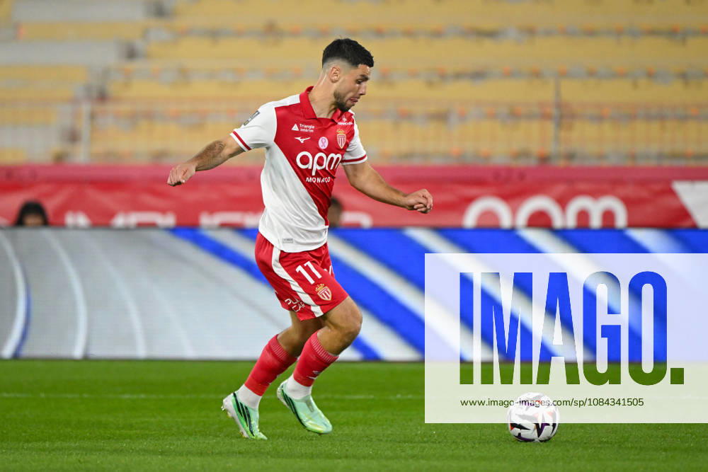 Matthis Abline (ASM) - Ligue 1 McDonald s match between AS Monaoc and Toulouse Football Club on October 10, 2026 at the Louis II Stadium in Monaco.