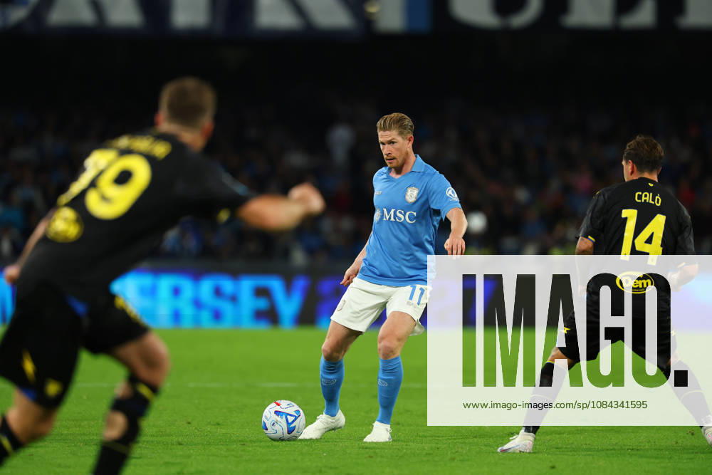Napolis Kevin De Bruyne during the Serie A soccer match between Napoli and Frosinone at the Diego Armando Maradona Stadium in Naples, southern italy - Sunday , October 10, 2026. - Soccer .