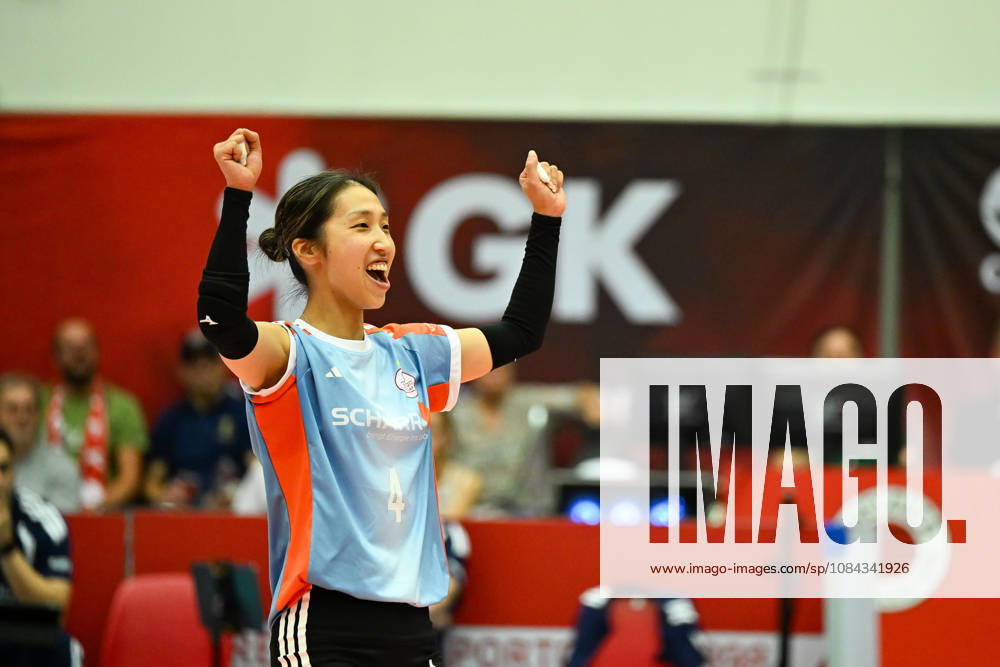 Yurika Bamba (Allianz MTV Stuttgart, 4) Dresdner SC vs. Allianz MTV Stuttgart, 1. Volleyball Bundesliga Damen, Spielzeit 2026 2027, 10.10.2026 Dresdner SC vs. Allianz MTV Stuttgart, 1. Volleyball Bundesliga Damen, Spielzeit 2026 2027, 10.10.2026 Dresden