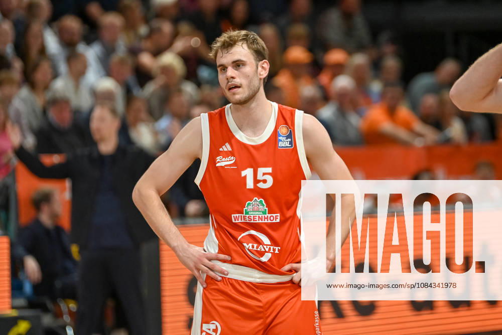 Linus Trettin (RASTA Vechta, 15) RASTA Vechta vs. ratiopharm Ulm, easyCredit Basketball Bundesliga, 5. Spieltag, Saison 2026 2027, 10.10.2026, RASTA Vechta vs. ratiopharm Ulm, easyCredit Basketball Bundesliga, 5. Spieltag, Saison 2026 2027, 10.10.2026 Vechta