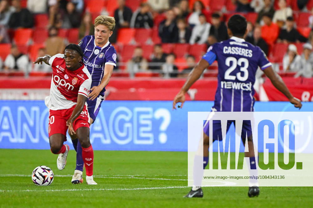 Nazinho (ASM) - Ligue 1 McDonald s match between AS Monaoc and Toulouse Football Club on October 10, 2026 at the Louis II Stadium in Monaco.