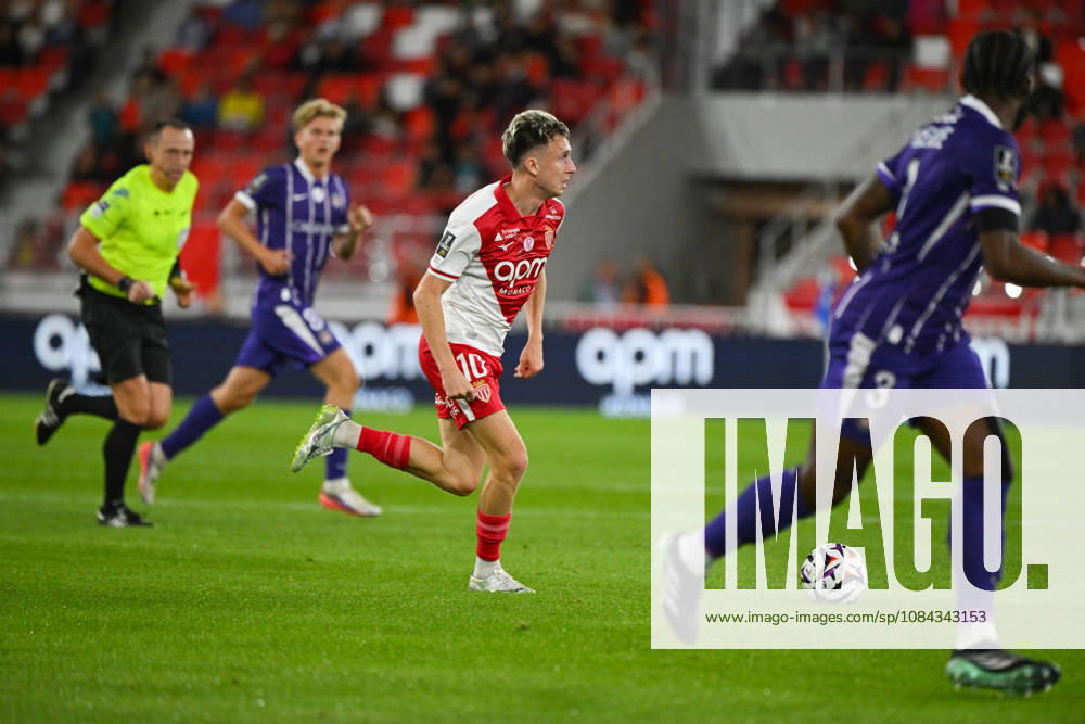 Aleksandr Golovin (ASM) - Ligue 1 McDonald s match between AS Monaoc and Toulouse Football Club on October 10, 2026 at the Louis II Stadium in Monaco.
