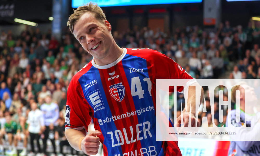 Deutschland, Göppingen, Handball Opel HBL Bundesliga, FRISCH AUF! Göppingen vs. SG BBM Bietigheim, Jubel Till Hermann (BBM)