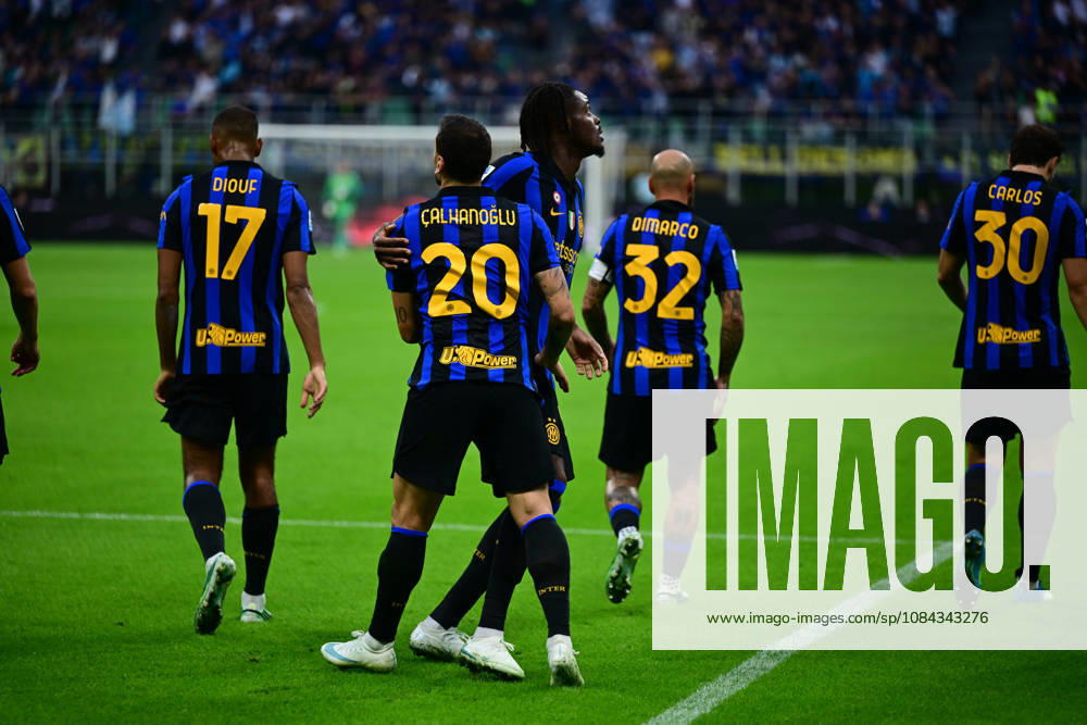 FC Internazionale v Parma Calcio - Serie A 2026 27 Hakan Calhanoglu of Inter Milan celebrates after scoring his team s second goal during a Serie A match between Inter Milan and Parma Calcio at San Siro Stadium in Milan, Italy, on October 10, 2026. Milan Lombardy Italy