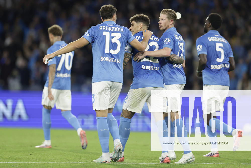 Serie a football match SSC Napoli vs Frosinone Napoli s Belgian midfielder Kevin De Bruyne celebrates after scoring a goal of 1-0 during the Serie A football match between SSC Napoli vs Frosinone at the Diego Armando Maradona Stadium in Naples, southern Italy, on October 10, 2026. _BPH8207