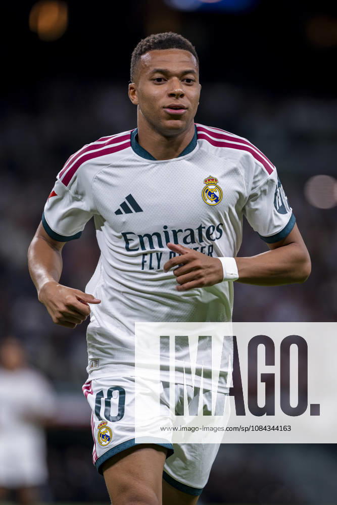 Real Madrid CF v Villarreal CF - LaLiga EA Sports 2026 27 Kylian Mbappe of Real Madrid CF is seen during the LaLiga EA Sports football match between Real Madrid CF and Villarreal CF at Estadio Bernabeu on October 10, 2026 in Madrid, Spain. Madrid Estadio Bernabeu Madrid Spain