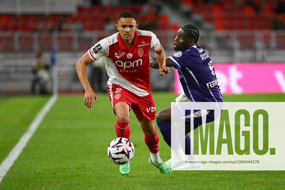 Vanderson (ASM) - Ligue 1 McDonald s match between AS Monaoc and Toulouse Football Club on October 10, 2026 at the Louis II Stadium in Monaco.