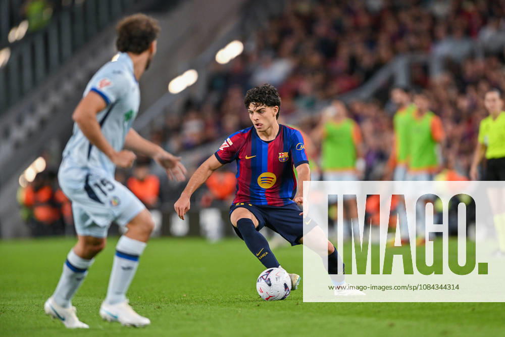 FC Barcelona, Barca v GETAFE CF SPOTIFY CAMP NOU. BARCELONA October 10,2026 FC BARCELONA vs GETAFE CF OCTOBER 10 ,2026 Xavi Espart (12) of FC Barcelona during the match between FC Barcelona and Getafe CF corresponding to the eighth day of La Liga EA Sports at at Spotify Camp Nou in Barcelona, Spain. Barcelona ESP