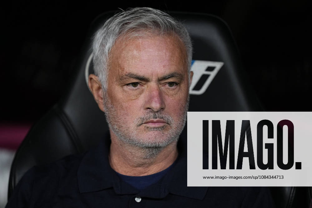 Jose Mourinho, head coach of Real Madrid CF, looks on during the Spanish League, LaLiga EA Sports, football match between Real Madrid and Villarreal CF at Bernabeu stadium on October 10, 2026, in Madrid, Spain. Real Madrid V Villarreal CF - LaLiga EA Sports - ZUMAa181 20261010_zaa_a181_138