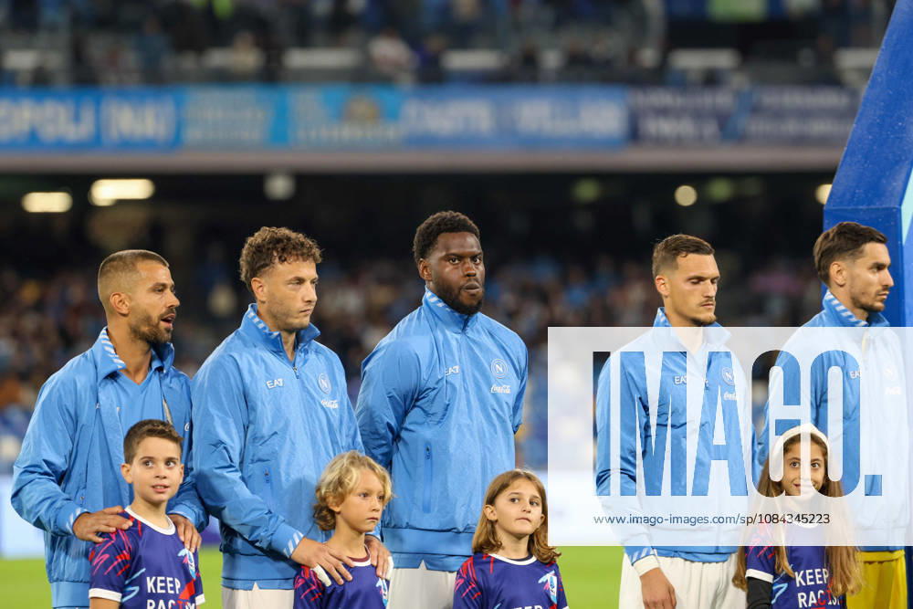 Benoit Badiashile of SSC Napoli during the 2026 27 Serie A match between SSC Napoli and FC Frosinone, played on October 10, 2026, at the Stadio Diego Armando Maradona in Naples Napoli ITALIA - ZUMAs236 20261010_aap_s236_002