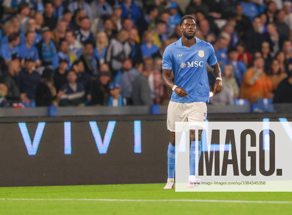 Benoit Badiashile of SSC Napoli during the 2026 27 Serie A match between SSC Napoli and FC Frosinone, played on October 10, 2026, at the Stadio Diego Armando Maradona in Naples Napoli ITALIA - ZUMAs236 20261010_aap_s236_023