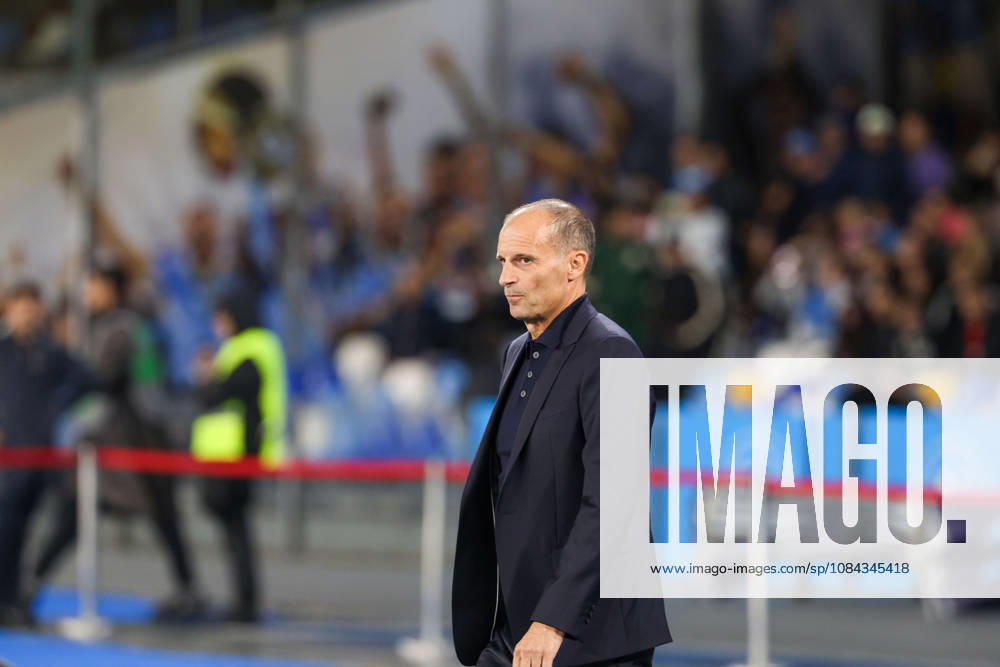 Serie A football match 2026 27 season: Napoli vs. Frosinone Massimiliano Allegri Head Coach of SSC Napoli during the 2026 27 Serie A match between SSC Napoli and FC Frosinone, played on October 10, 2026, at the Stadio Diego Armando Maradona in Naples NAPOLI stadio Diego Armando Maradona CAMPANIA ITALIA