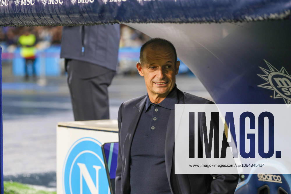 Serie A football match 2026 27 season: Napoli vs. Frosinone Massimiliano Allegri Head Coach of SSC Napoli during the 2026 27 Serie A match between SSC Napoli and FC Frosinone, played on October 10, 2026, at the Stadio Diego Armando Maradona in Naples NAPOLI stadio Diego Armando Maradona CAMPANIA ITALIA