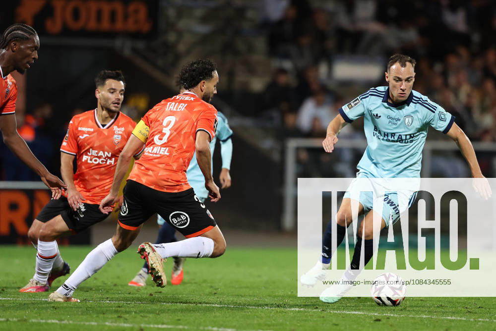 FC Lorient v Paris FC - Ligue 1 McDonald s 2026 2027 Pablo PAGIS and Alec GEORGEN during Ligue 1 McDonald s match between Lorient and Paris at Stade Yves Allainmat on October 10, 2026 in Lorient, France. Lorient France