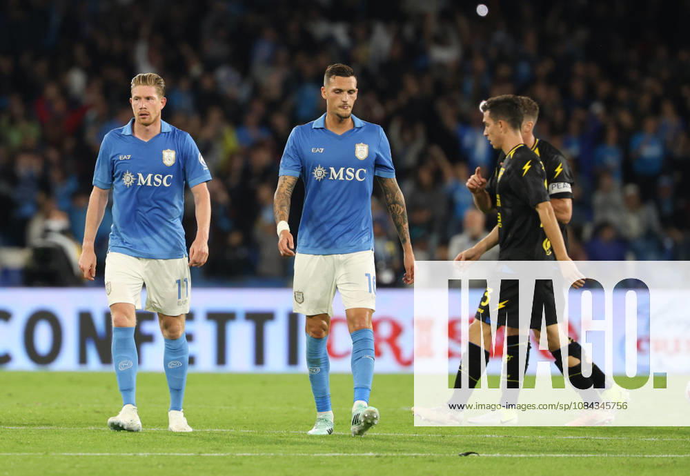 Serie A football match 2026 27 season: Napoli vs. Frosinone Goal the Kevi De Bruyne of SSC Napoli during the 2026 27 Serie A match between SSC Napoli and FC Frosinone, played on October 10, 2026, at the Stadio Diego Armando Maradona in Naples NAPOLI stadio Diego Armando Maradona CAMPANIA ITALIA