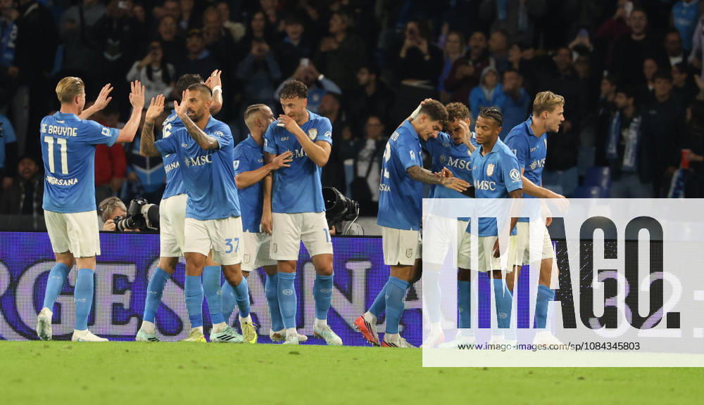 Goal the Noa Lang of SSC Napoli during the 2026 27 Serie A match between SSC Napoli and FC Frosinone, played on October 10, 2026, at the Stadio Diego Armando Maradona in Naples Serie A Football Match Ã¢â‚¬ 2026 27 Season: Napoli Vs. Frosinone - ZUMAs236 20261010_aap_s236_038