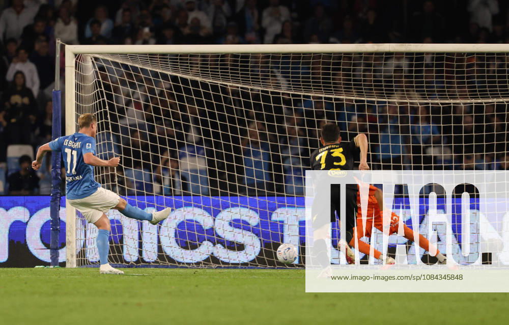 Goal the Kevi De Bruyne of SSC Napoli during the 2026 27 Serie A match between SSC Napoli and FC Frosinone, played on October 10, 2026, at the Stadio Diego Armando Maradona in Naples Serie A Football Match †2026 27 Season: Napoli Vs. Frosinone - ZUMAs236 20261010_aap_s236_051