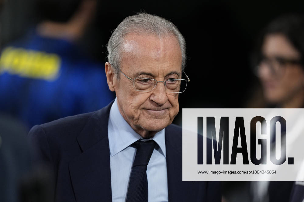 Florentino Perez, President of Real Madrid, during the Spanish League, LaLiga EA Sports, football match between Real Madrid and Villarreal CF at Bernabeu stadium on October 10, 2026, in Madrid, Spain. Real Madrid V Villarreal CF - LaLiga EA Sports - ZUMAa181 20261010_zaa_a181_141