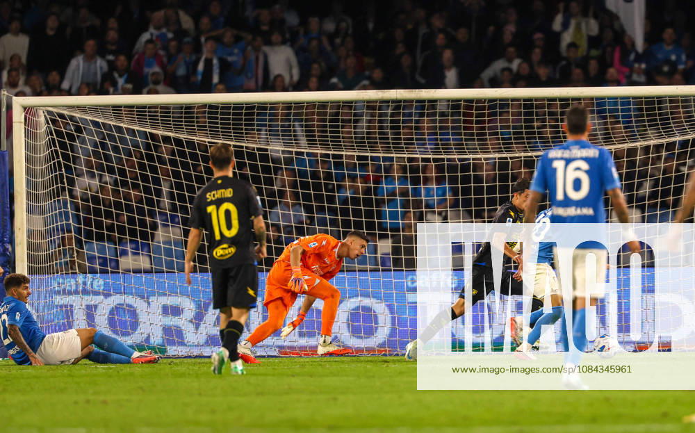 Goal the Noa Lang of SSC Napoli during the 2026 27 Serie A match between SSC Napoli and FC Frosinone, played on October 10, 2026, at the Stadio Diego Armando Maradona in Naples Napoli ITALIA - ZUMAs236 20261010_aap_s236_046