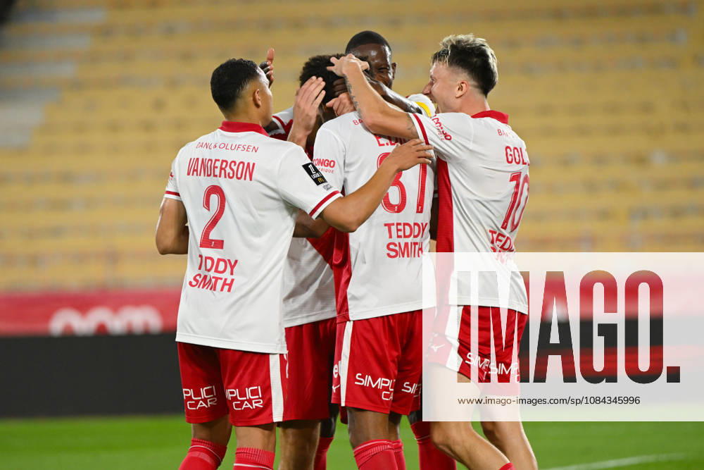Joy ASM - Goal Edan Diop - Ligue 1 McDonald s match between AS Monaoc and Toulouse Football Club on October 10, 2026 at the Louis II Stadium in Monaco.