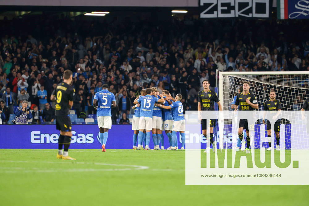 Goal the Kevi De Bruyne of SSC Napoli during the 2026 27 Serie A match between SSC Napoli and FC Frosinone, played on October 10, 2026, at the Stadio Diego Armando Maradona in Naples Serie A Football Match †2026 27 Season: Napoli Vs. Frosinone - ZUMAs236 20261010_aap_s236_058