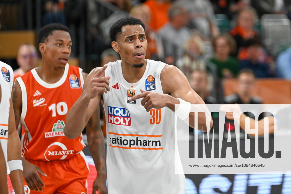Jaylen Sims (ratiopharm Ulm, 30) gestikuliert RASTA Vechta vs. ratiopharm Ulm, easyCredit Basketball Bundesliga, 5. Spieltag, Saison 2026 2027, 10.10.2026, RASTA Vechta vs. ratiopharm Ulm, easyCredit Basketball Bundesliga, 5. Spieltag, Saison 2026 2027, 10.10.2026 Vechta