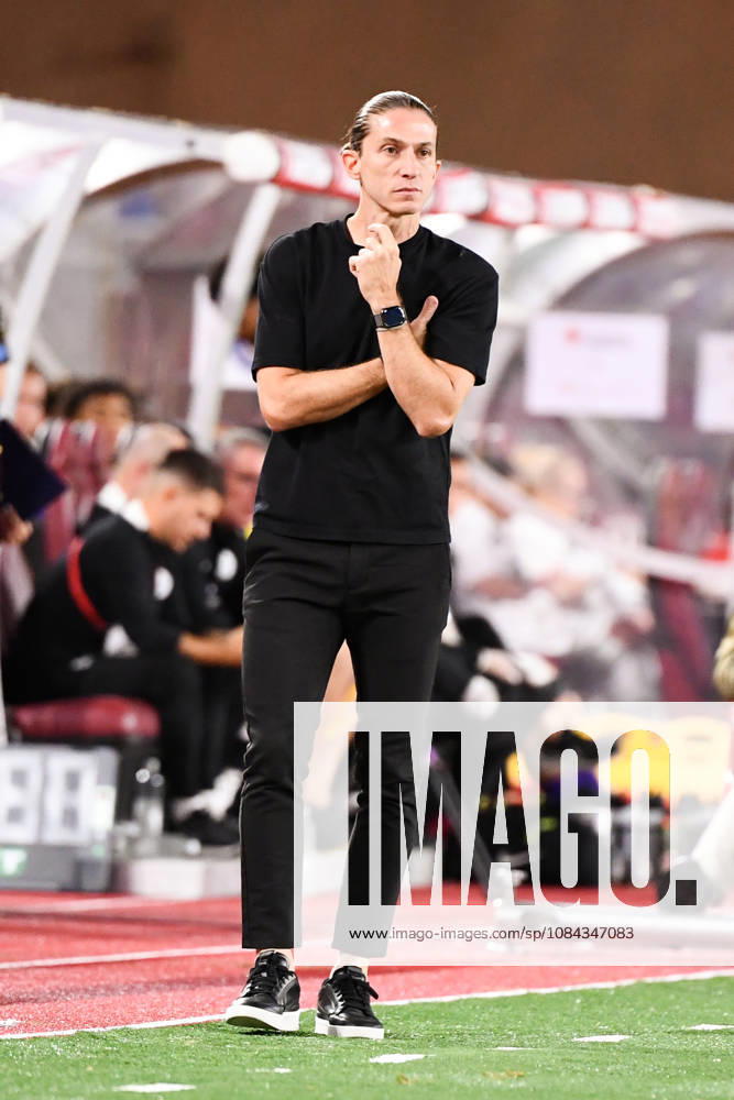AS Monaco v Toulouse FC - Ligue 1 McDonald s 2026 2027 Head Coach Filipe LUIS of Monaco during Ligue 1 McDonald s match between Monaco and Toulouse at Stade Louis II on October 10, 2026 in Monaco, Monaco. Monaco Monaco