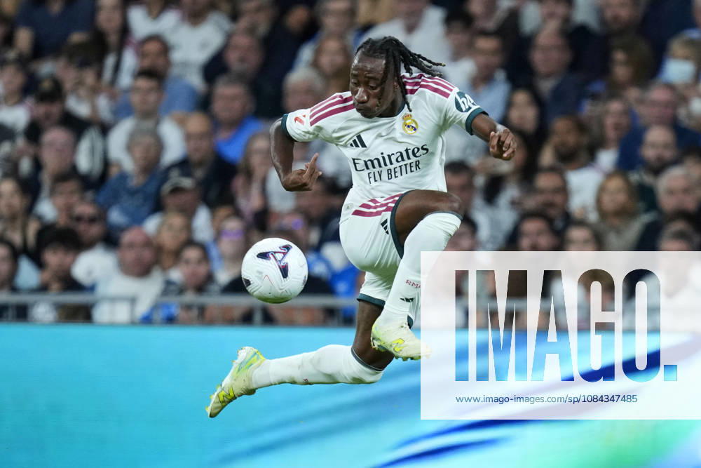 ESP: Real Madrid - Villarreal CF. La Liga EA Sports. Matchday 8. Yan Diomande of Real Madrid CF during the La Liga EA Sports match between Real Madrid and Villarreal CF played at Santiago Bernabeu Stadium on 10 Oct 2026 in Madrid, Spain. kpng