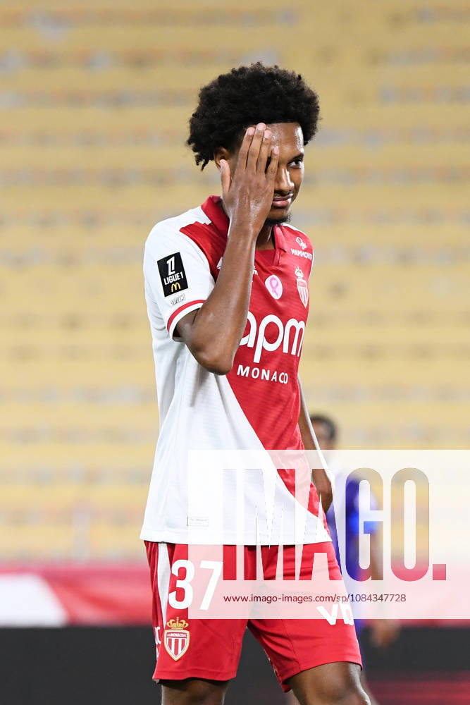 AS Monaco v Toulouse FC - Ligue 1 McDonald s 2026 2027 Edan DIOP of Monaco celebrate after scores during Ligue 1 McDonald s match between Monaco and Toulouse at Stade Louis II on October 10, 2026 in Monaco, Monaco. Monaco Monaco