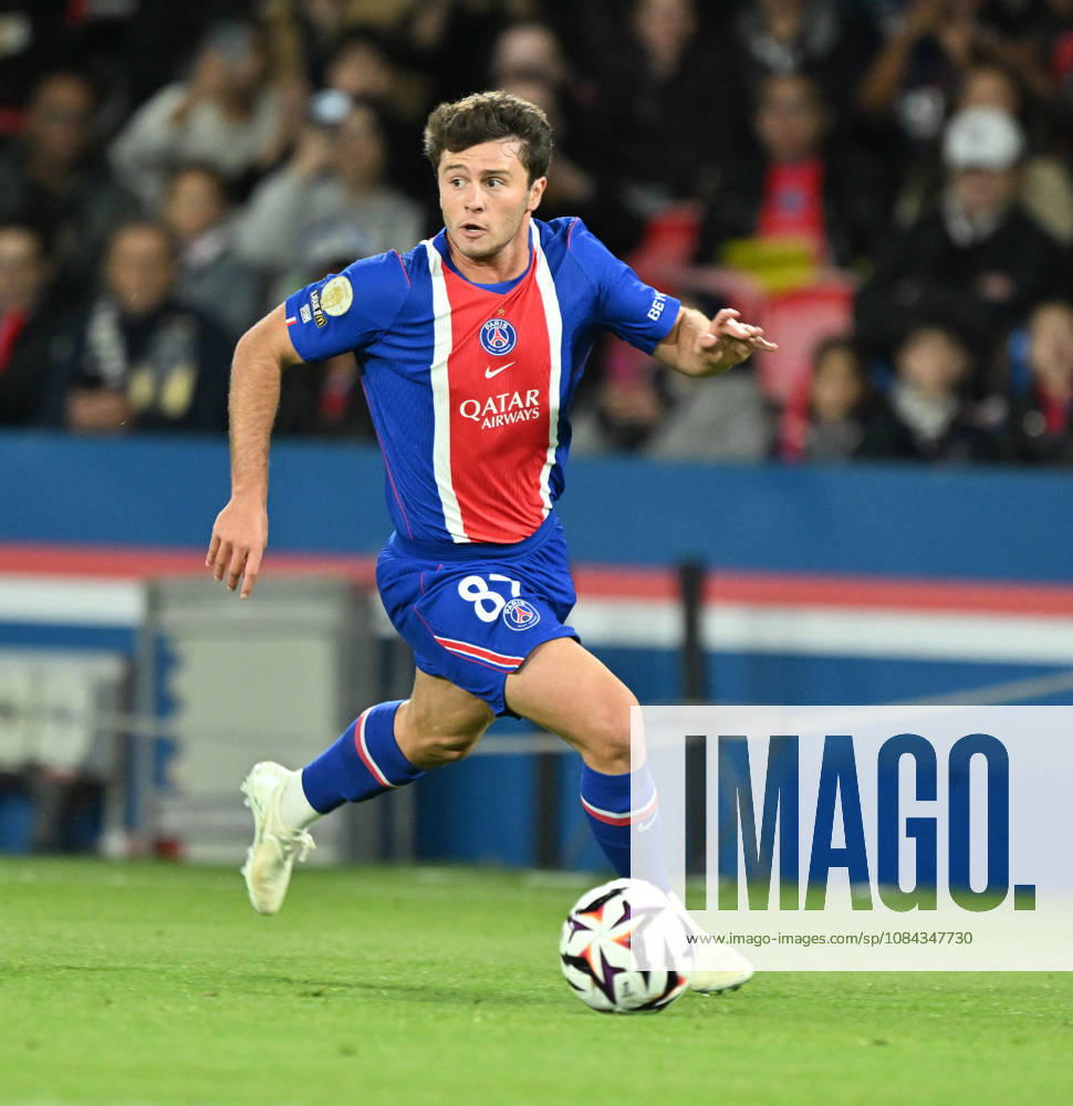 PSG v Le Mans FC - French Ligue 1 PARIS, FRANCE - OCTOBER 10: Joao Neves of Paris Saint - Germain in action during the French Ligue 1 (L1) soccer match between Paris Saint-Germain (PSG) and Le Mans FC at Parc des Princes stadium in Paris, France on October 10, 2026. Mustafa Yalcin Anadolu Paris France. Editorial use only. Please get in touch for any other usage.