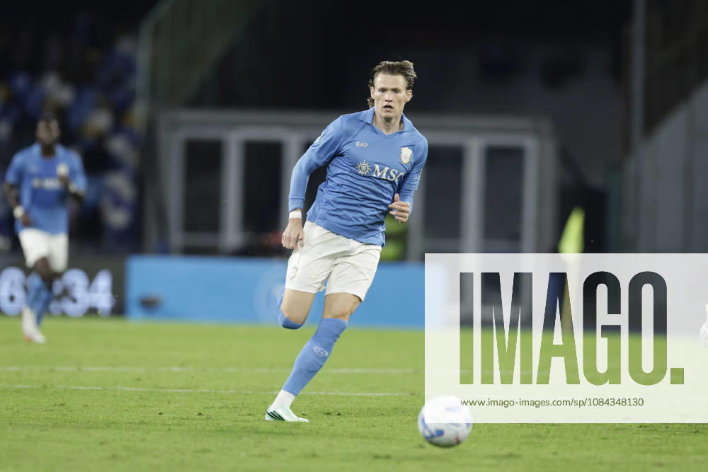 Serie a football match SSC Napoli vs Frosinone Napoli s Scottish midfielder Scott McTominay during the Serie A football match between SSC Napoli vs Frosinone at the Diego Armando Maradona Stadium in Naples, southern Italy, on October 10, 2026. _BPH9165