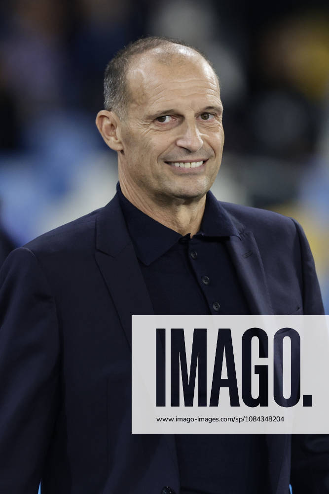 SOCCER - Serie A - SSC Napoli vs. Frosinone Calcio Photo by IPA ABACAPRESS.COM89517629 - Napoli s Italian coach Massimiliano Allegri during the Serie A soccer match between SSC Napoli and Frosinone at the Diego Armando Maradona Stadium in Naples, southern Italy, on October 10, 2026. Naples Italy