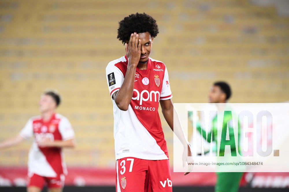 AS Monaco v Toulouse FC - Ligue 1 McDonald s 2026 2027 Edan DIOP of Monaco celebrate after scores during Ligue 1 McDonald s match between Monaco and Toulouse at Stade Louis II on October 10, 2026 in Monaco, Monaco. Monaco Monaco