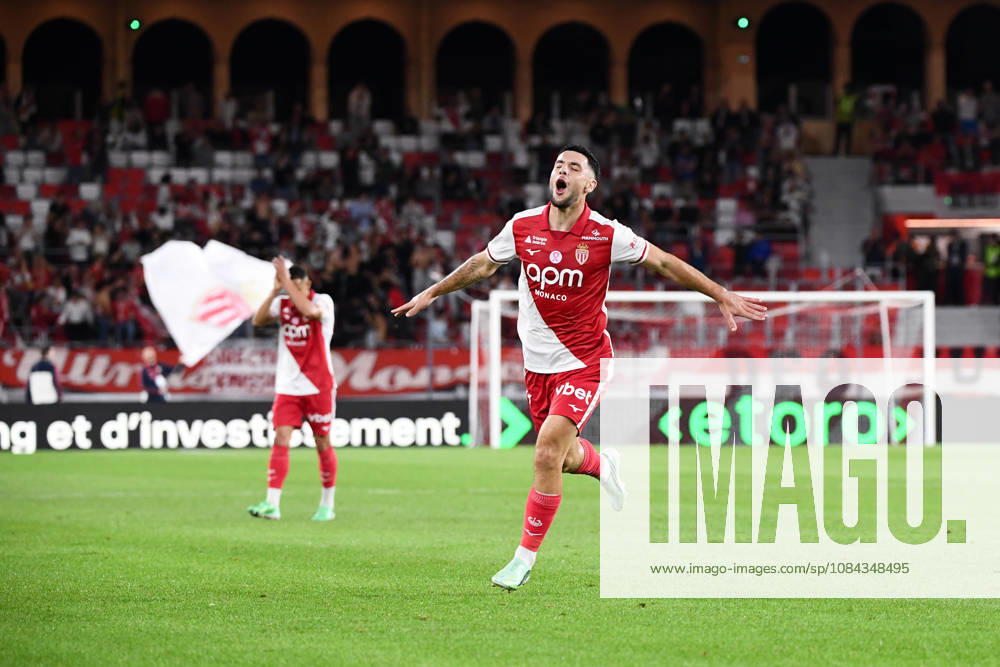 AS Monaco v Toulouse FC - Ligue 1 McDonald s 2026 2027 Matthis ABLINE of Monaco celebrate after scores during Ligue 1 McDonald s match between Monaco and Toulouse at Stade Louis II on October 10, 2026 in Monaco, Monaco. Monaco Monaco