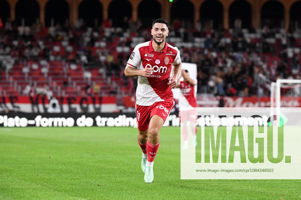 AS Monaco v Toulouse FC - Ligue 1 McDonald s 2026 2027 Matthis ABLINE of Monaco celebrate after scores during Ligue 1 McDonald s match between Monaco and Toulouse at Stade Louis II on October 10, 2026 in Monaco, Monaco. Monaco Monaco