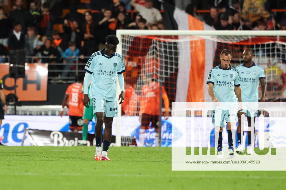 FC Lorient v Paris FC - Ligue 1 McDonald s 2026 2027 Patrick Zabi of Paris FC and Pablo PAGIS of Paris FC during Ligue 1 McDonald s match between Lorient and Paris at Stade Yves Allainmat on October 10, 2026 in Lorient, France. Lorient France