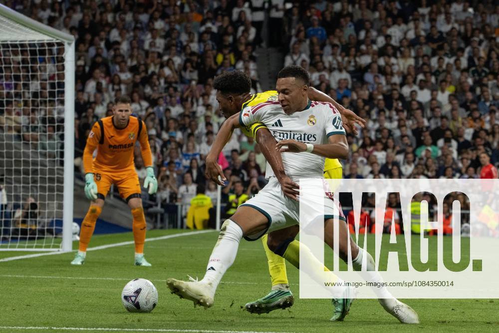 Kylian Mbappo seen in action during the La Liga EA SPORTS 2026-2027 match between Real Madrid and Villarreal. Madrid Spain - ZUMAs197 20261010_aaa_s197_233