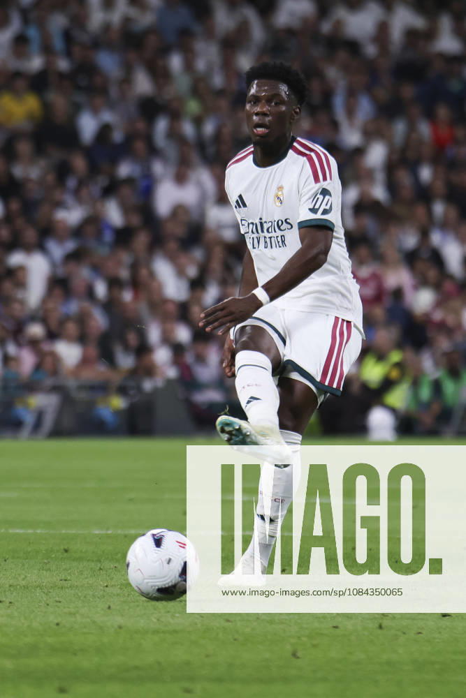 Real Madrid v Villarreal - La Liga EA Sports 2026 27 October 10, 2026, Estadio Santiago Bernabeu, Madrid, Spain: Aurelien Tchouameni of Real Madrid during La Liga EA Sports match between Real Madrid and Villarreal at Estadio Santiago Bernabeu on October 10, 2026 in Madrid, Spain. Madrid Estadio Santiago Bernabeu Madrid Spain