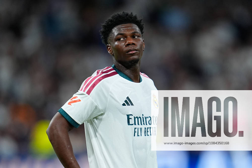 Aurelien Tchouameni of Real Madrid CF looks on during the Spanish League, LaLiga EA Sports, football match between Real Madrid and Villarreal CF at Bernabeu stadium on October 10, 2026, in Madrid, Spain. Real Madrid V Villarreal CF - LaLiga EA Sports - ZUMAa181 20261010_zaa_a181_196