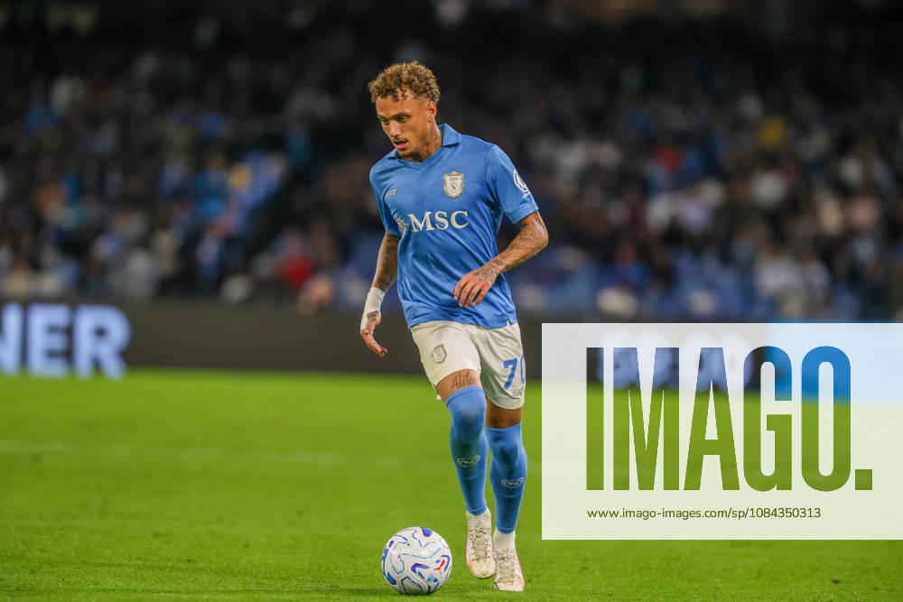 Noa Lang of SSC Napoli during the 2026 27 Serie A match between SSC Napoli and FC Frosinone, played on October 10, 2026, at the Stadio Diego Armando Maradona in Naples Serie A Football Match †2026 27 Season: Napoli Vs. Frosinone - ZUMAs236 20261010_aap_s236_068